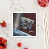 SPHEREx Galaxy Hunter Spacecraft Serviette (Beispiel)