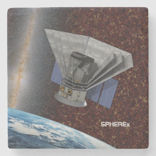 SPHEREx Galaxy Hunter Spacecraft Steinuntersetzer