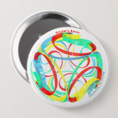 Spheri-Spiral Occams Razor Button (Vorne & Hinten)