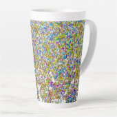 Spheroids Style Bio Design Orbs Milchtasse (Rechte Ecke)