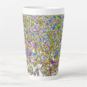 Spheroids Style Bio Design Orbs Milchtasse (Vorderseite)
