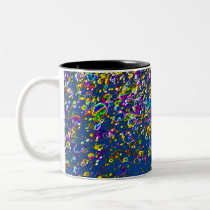 Spheroids Style Bio Design Orbs Zweifarbige Tasse