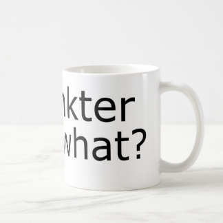 Sphinkter sagt, welche Tasse