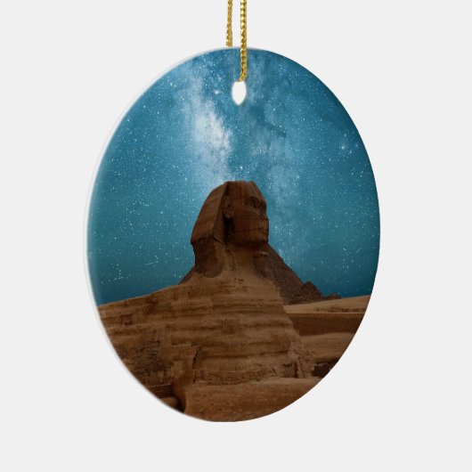 Sphinx: Ägypten Keramik Ornament (Rechts)