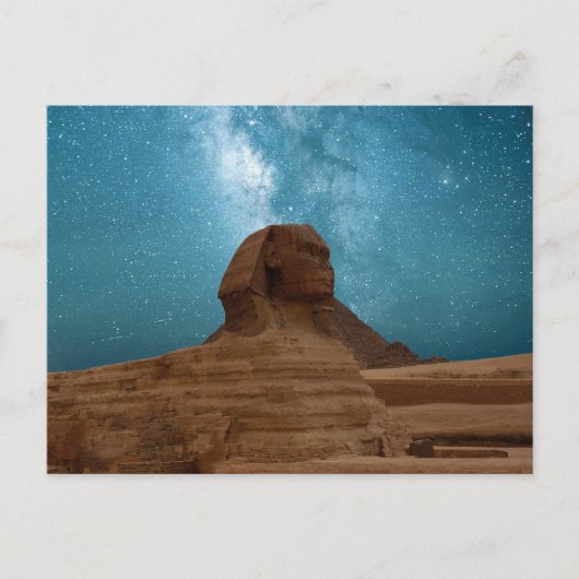 Sphinx: Ägypten Postkarte (Vorderseite)