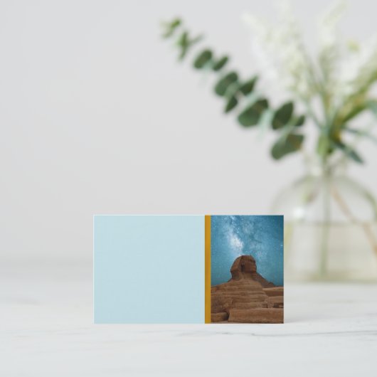 Sphinx: Ägypten Visitenkarte (Stehend Vorderseite)