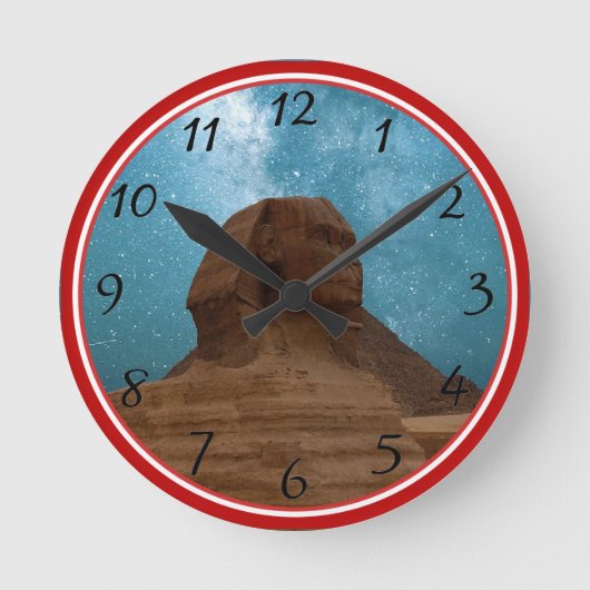 Sphinx: Ägyptische Uhr (Vorderseite)
