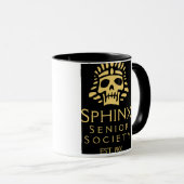 Sphinx-ältere Gesellschafts-Tasse Tasse (VorderseiteRechts)