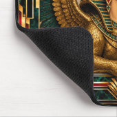 Sphinx, Art Deco Mythisch Mousepad (Ecke)