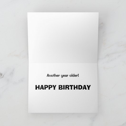 Sphinx Birthday Card Karte (Innenseite)