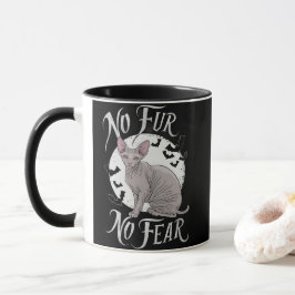 Sphinx Cat Beauty zu Halloween Tasse