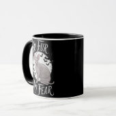Sphinx Cat Beauty zu Halloween Tasse (Vorderseite Links)