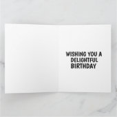 SPHINX CAT FUNNY BIRTHDAY GREETING CARD KARTE (Innenseite)