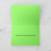 Sphinx Cat Holly Frohe Weihnachten (Innenseite)