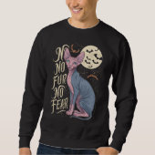 Sphinx Cat Horror Stories Sweatshirt (Vorderseite)