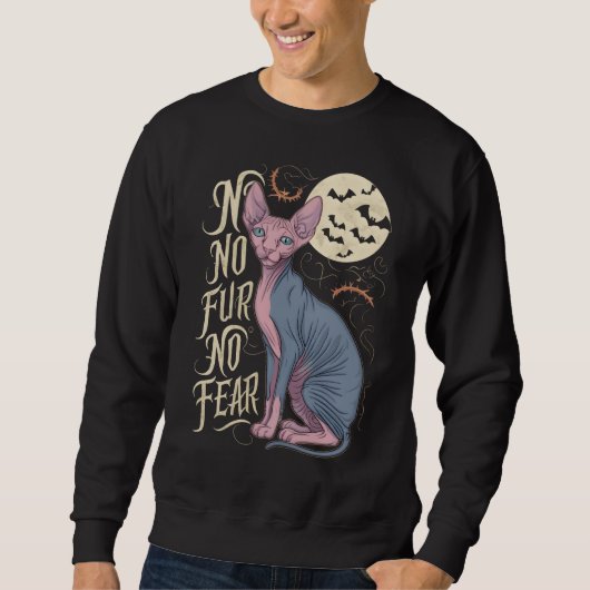 Sphinx Cat Horror Stories Sweatshirt (Vorderseite)