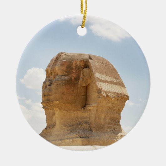 Sphinx Coffee Tasse Keramik Ornament (Vorne)