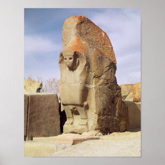 Sphinx gate, 1450-1200 BC Poster (Vorne)