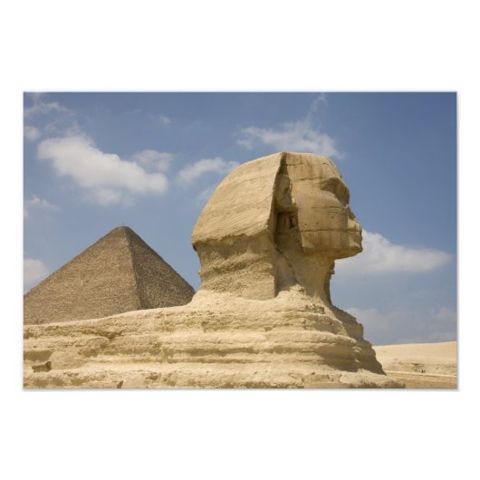 Sphinx, Gizeh, Al Jizah, Ägypten Fotodruck (Vorne)