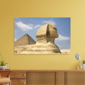 Sphinx, Gizeh, Al Jizah, Ägypten Leinwanddruck (Insitu (Wohnzimmer))