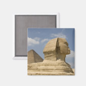 Sphinx, Gizeh, Al Jizah, Ägypten Magnet (Vorderseite/Rückseite)