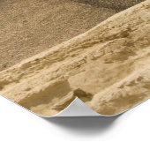 Sphinx, Gizeh, Al Jizah, Ägypten Poster (Ecke)