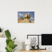 Sphinx, Gizeh, Al Jizah, Ägypten Poster (Heimbüro)