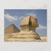 Sphinx, Gizeh, Al Jizah, Ägypten Postkarte (Vorderseite)