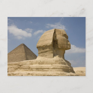 Sphinx, Gizeh, Al Jizah, Ägypten Postkarte