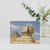 Sphinx, Gizeh, Al Jizah, Ägypten Postkarte (Stehend Vorderseite)
