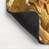 Sphinx, Gothic Fantasy Monster Mousepad (Ecke)