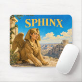 Sphinx, Gothic Fantasy Monster Mousepad (Mit Mouse)