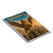 Sphinx, Gothic Fantasy Monster Notizblock (Rechte Seite)