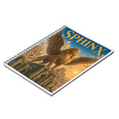 Sphinx, Gothic Fantasy Monster Notizblock (Linke Seite)