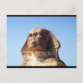 Sphinx Head Postkarte (Vorderseite)