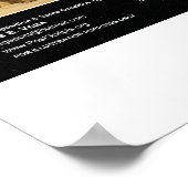 Sphinx Hidden Chamber Poster (Ecke)