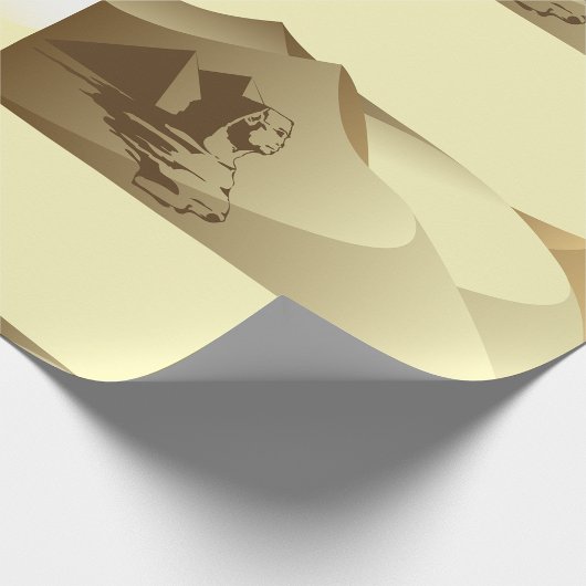 Sphinx in der Wüste Geschenkpapier