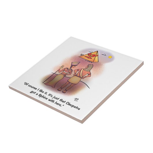 Sphinx-Keramik Fliese (Seite)