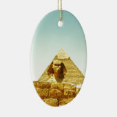 Sphinx Keramik Ornament (Rechts)