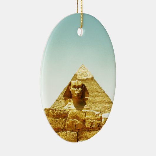 Sphinx Keramik Ornament (Rechts)