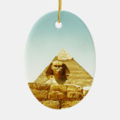Sphinx Keramik Ornament (Vorne)