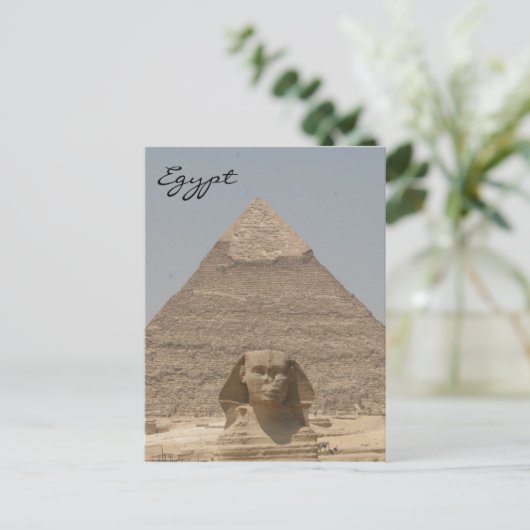Sphinx-Khafre-Epitt Postkarte (Stehend Vorderseite)