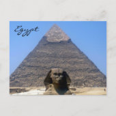 Sphinx khafre postkarte (Vorderseite)