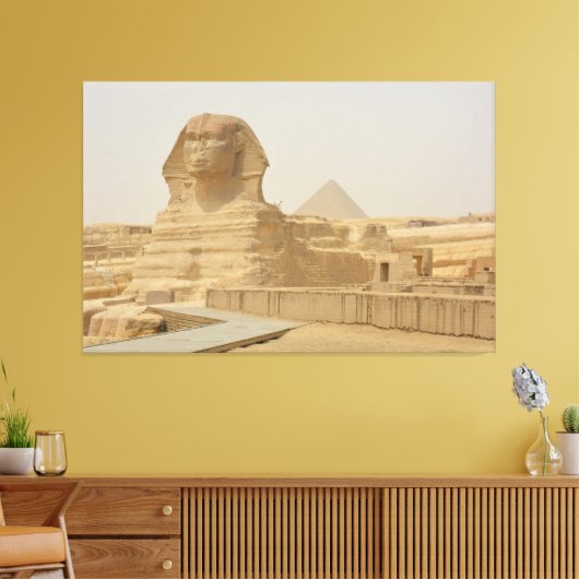 Sphinx Leinwanddruck (Insitu (Wohnzimmer))