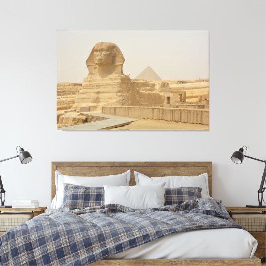 Sphinx Leinwanddruck (Insitu (Schlafzimmer))