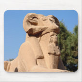 Sphinx mit Rammkopf im Tempel von Karnak - Ägypten Mousepad (Vorne)