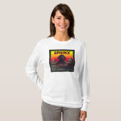 Sphinx orange LabelLindsay, CA T-Shirt (Vorne ganz)