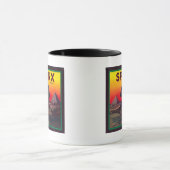 Sphinx Orange LabelLindsay, CA Tasse (Zentrum)