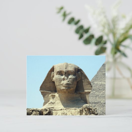 Sphinx Postkarte (Stehend Vorderseite)