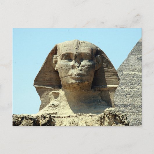 Sphinx Postkarte (Vorderseite)